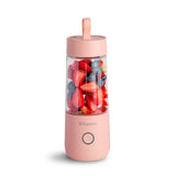 Portable Blender With USB Rechargeable, Juicer Smoothie Blender Cordless Small Juicer Cup Mixer In Pink - Mobile Express USA