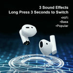 Wireless Mini Bluetooth Earbuds - White