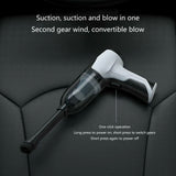 Wireless Handheld Vacuum Cleaner with 9000PA Suction and Blower Function for Car, Home, Office Use (Black)