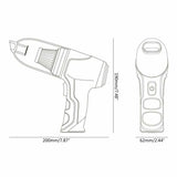 Wireless Handheld Vacuum Cleaner with 9000PA Suction and Blower Function for Car, Home, Office Use (Black)