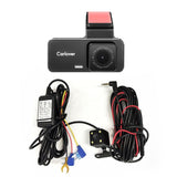 Dash Cam with Rear View Camera & Night Vision – Enhanced Security, WiFi, and Parking Monitor (Black)