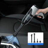 Wireless Handheld Vacuum Cleaner with 9000PA Suction and Blower Function for Car, Home, Office Use (Black)