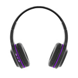 Sentry Industries BT105: Bluetooth Wireless Headphone With Mic Purple - Mobile Express USA