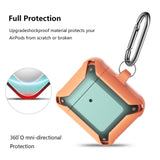 Eggshell 360 degree Protect Case for AirPods In Pink and Navy - Mobile Express USA