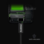 1.7A 10FT USB Cable For Type-C In Black - Mobile Express USA