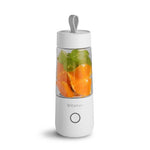 Portable Blender With USB Rechargeable, Juicer Smoothie Blender Cordless Small Juicer Cup Mixer In White - Mobile Express USA