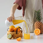 Portable Blender With USB Rechargeable, Juicer Smoothie Blender Cordless Small Juicer Cup Mixer In White - Mobile Express USA