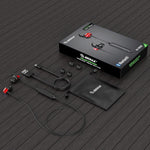 Bluetooth Sport Headset Metal Shell With Magnet Red - Mobile Express USA