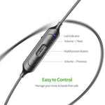 Bluetooth Sport Headset Metal Shell With Magnet Red - Mobile Express USA