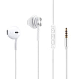 Moisture High Quality Sound Universal In-ear Earphones In Silver - Mobile Express USA