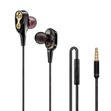 Moisture MT-H216 Earphones In Black and Gold - Mobile Express USA