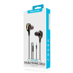 Moisture MT-H216 Earphones In Black and Gold - Mobile Express USA