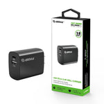 Esoulk 18W PD & USB-A Wall Adapater In Black - Mobile Express USA