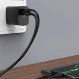 Esoulk 18W PD & USB-A Wall Adapater In Black - Mobile Express USA