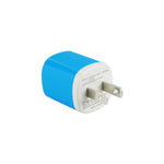 Reiko 1 AMP Wall USB Travel Adapter Charger In Blue - Mobile Express USA