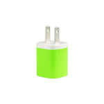Reiko 1 AMP Wall USB Travel Adapter Charger In Green - Mobile Express USA
